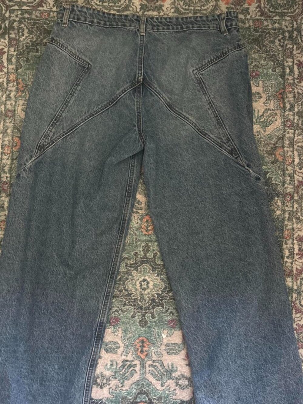 Revice Women's Blue and Navy Jeans